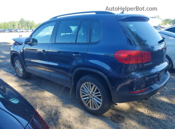 WVGJV7AX5GW531174 2016 VOLKSWAGEN TIGUAN Blue Հետևի ձախ