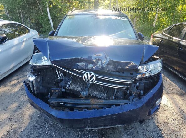 WVGJV7AX5GW531174 2016 VOLKSWAGEN TIGUAN Blue Դիմացի տեսք