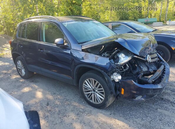 WVGJV7AX5GW531174 2016 VOLKSWAGEN TIGUAN Blue Առջևի աջ