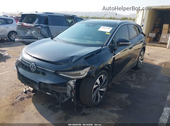 WVGKMPE20MP060790 2021 VOLKSWAGEN ID.4 Black წინა ხედი