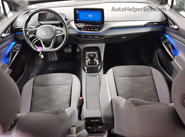 WVGRMPE21MP022466 2021 VOLKSWAGEN ID.4 Gray წინა პანელის ხედი