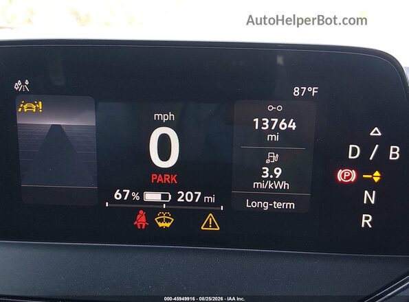 WVGRMPE24MP026561 2021 VOLKSWAGEN ID.4 Белый Вид задних сидений