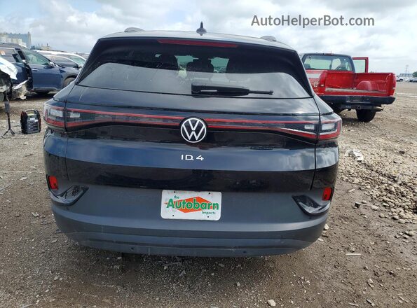 WVGRMPE27NP070636 2022 VOLKSWAGEN ID.4 Black Widok z tyłu