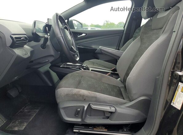 WVGRMPE27NP070636 2022 VOLKSWAGEN ID.4 Black Widok wnętrza z przodu
