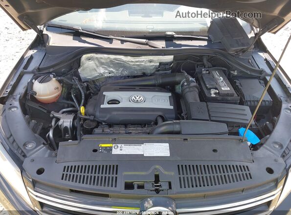 WVGRV7AX6HK009424 2017 VOLKSWAGEN TIGUAN Black Rear view