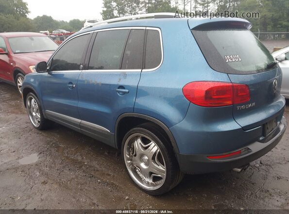 WVGSV7AX0HW509217 2017 VOLKSWAGEN TIGUAN Blue Trasero izquierdo