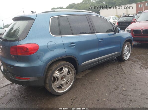 WVGSV7AX0HW509217 2017 VOLKSWAGEN TIGUAN Blue Trasero derecho