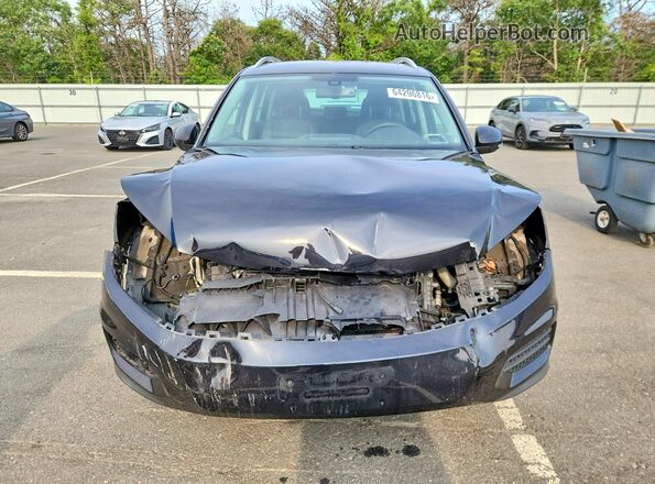 WVGSV7AX2HK005632 2017 VOLKSWAGEN TIGUAN Black Front view