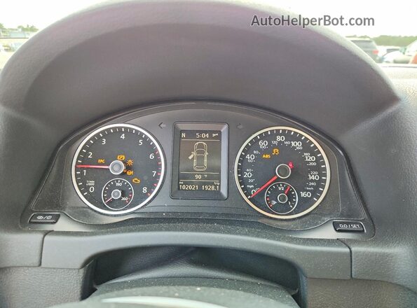 WVGSV7AX2HK005632 2017 VOLKSWAGEN TIGUAN Black Instrument cluster view