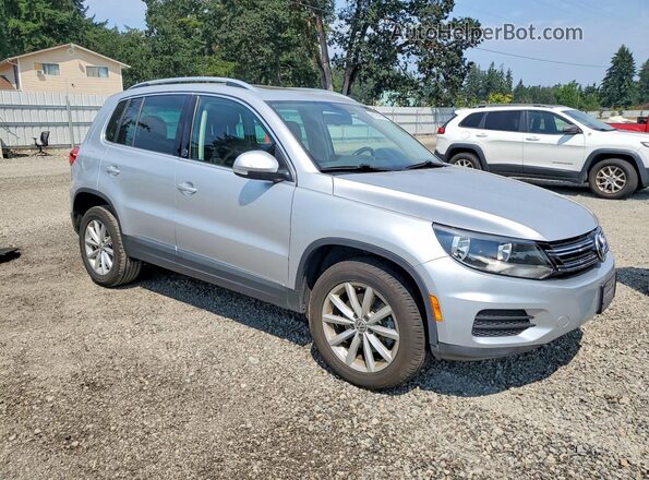 WVGSV7AX3HW513519 2017 VOLKSWAGEN TIGUAN Silver Առջևի աջ