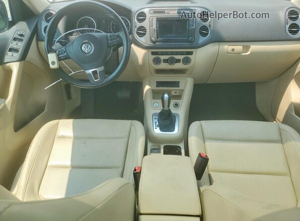 WVGSV7AX4HW510810 2017 VOLKSWAGEN TIGUAN White წინა პანელის ხედი