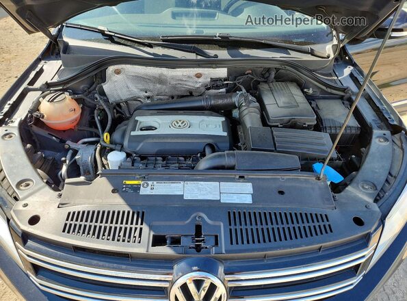 WVGSV7AX5HW500478 2017 VOLKSWAGEN TIGUAN Black Engine compartment view