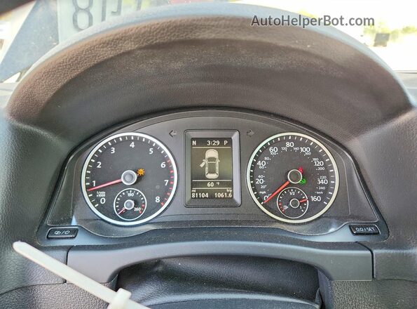 WVGSV7AX5HW500478 2017 VOLKSWAGEN TIGUAN Black Instrument cluster view