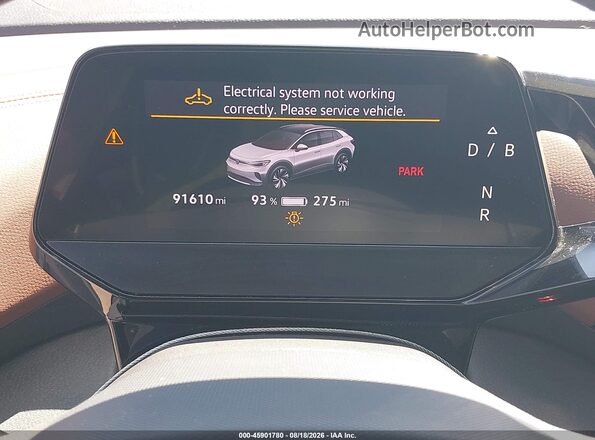 WVGTMPE21MP065212 2021 VOLKSWAGEN ID.4 White 