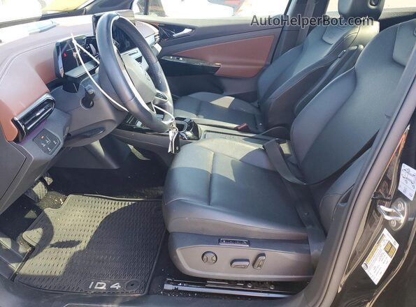 WVGTMPE22MP054705 2021 VOLKSWAGEN ID.4 Black Vista interior delantera