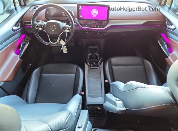 WVGTMPE22MP056633 2021 VOLKSWAGEN ID.4 White Առջևի վահանակի տեսք