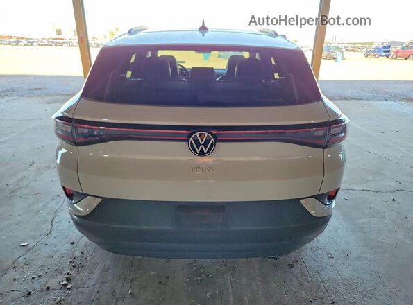 WVGTMPE22MP056633 2021 VOLKSWAGEN ID.4 White Հետևի տեսք