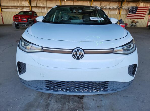 WVGTMPE22MP056633 2021 VOLKSWAGEN ID.4 White Դիմացի տեսք