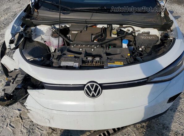 WVGTMPE28MP045913 2021 VOLKSWAGEN ID.4 White Vista del compartimento del motor