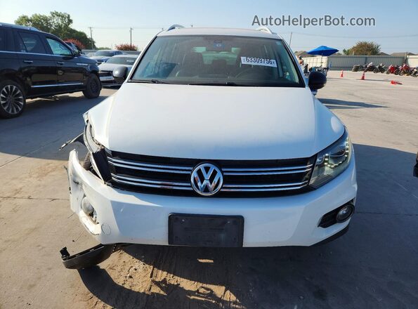 WVGTV7AX0HW508749 2017 VOLKSWAGEN TIGUAN White Вид спереду