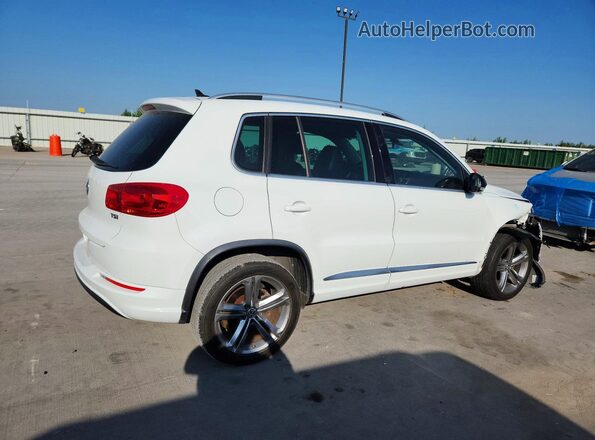 WVGTV7AX0HW508749 2017 VOLKSWAGEN TIGUAN White Задня права чверть