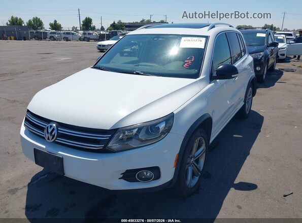 WVGTV7AX3HK020211 2017 VOLKSWAGEN TIGUAN White Передня ліва чверть
