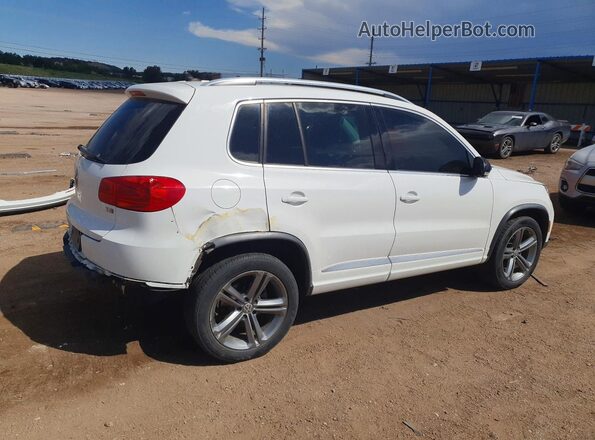 WVGTV7AX7HK007929 2017 VOLKSWAGEN TIGUAN White Tył prawy