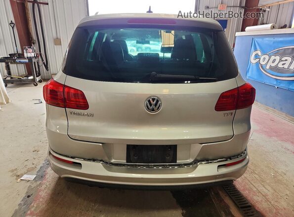 WVGTV7AX7HK019420 2017 VOLKSWAGEN TIGUAN Silver უკანა ხედი