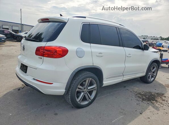 WVGTV7AX9HK028121 2017 VOLKSWAGEN TIGUAN Белый Задняя правая четверть