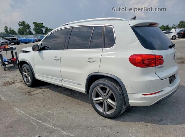 WVGTV7AX9HK028121 2017 VOLKSWAGEN TIGUAN Белый Задняя левая четверть
