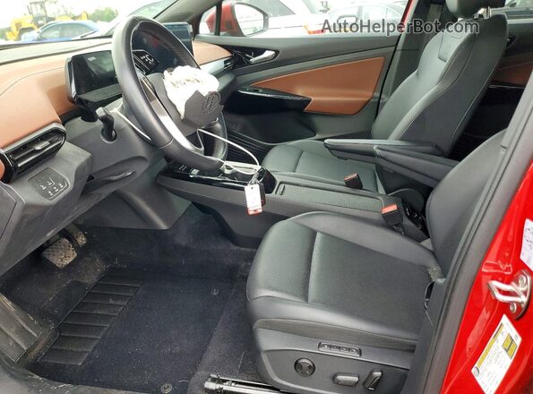 WVGUNPE20NP045942 2022 VOLKSWAGEN ID.4 Red Vista interior delantera