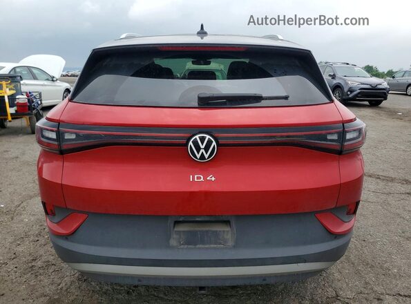 WVGUNPE20NP045942 2022 VOLKSWAGEN ID.4 Red Vista trasera