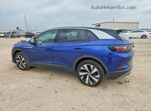 WVGUNPE21NP070042 2022 VOLKSWAGEN ID.4 Blue Задня ліва чверть