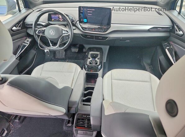 WVGUNPE21NP070042 2022 VOLKSWAGEN ID.4 Blue Вид панелі приладів