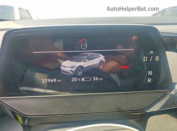 WVGUNPE21NP070042 2022 VOLKSWAGEN ID.4 Blue Вид щитка приладів