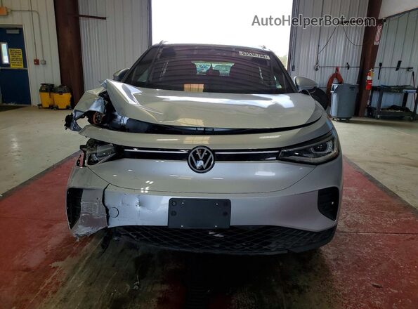 WVGUNPE25MP058930 2021 VOLKSWAGEN ID.4 Silver Front view