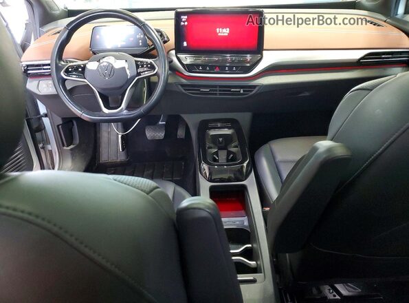 WVGUNPE25MP058930 2021 VOLKSWAGEN ID.4 Silver Dashboard view