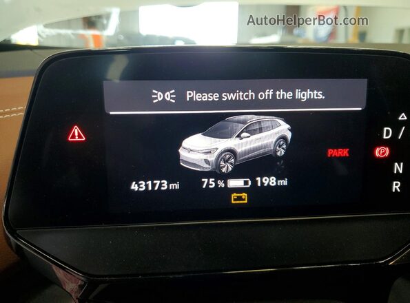 WVGUNPE25MP058930 2021 VOLKSWAGEN ID.4 Silver Instrument cluster view