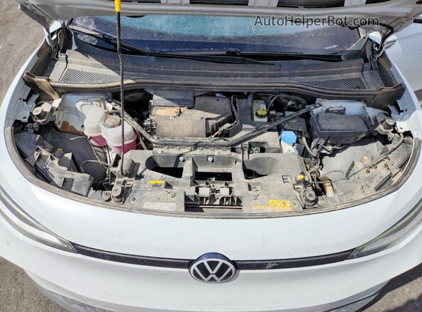WVGUNPE25MP063500 2021 VOLKSWAGEN ID.4 Белый Вид задней части салона
