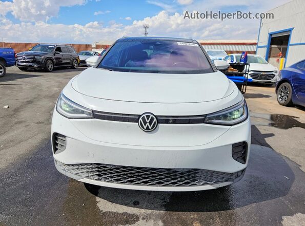 WVGUNPE25MP063500 2021 VOLKSWAGEN ID.4 Белый Вид спереди