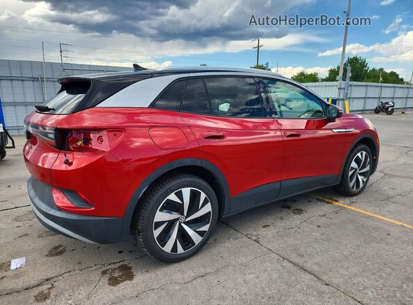 WVGUNPE2XNP044958 2022 VOLKSWAGEN ID.4 Red Rear right