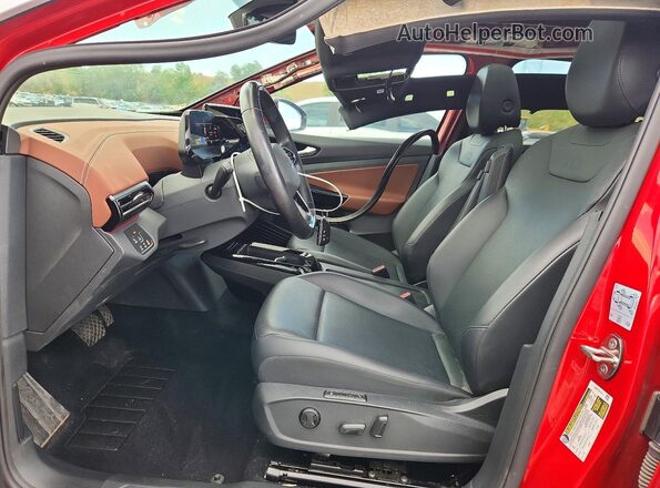 WVGUNPE2XNP044958 2022 VOLKSWAGEN ID.4 Red Front interior view