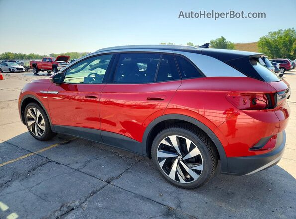 WVGUNPE2XNP044958 2022 VOLKSWAGEN ID.4 Red Rear left