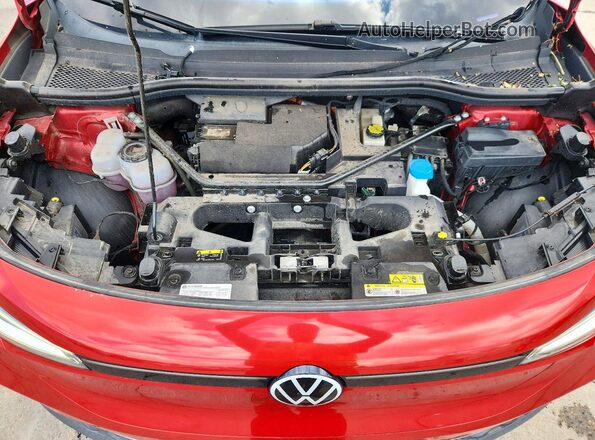 WVGUNPE2XNP044958 2022 VOLKSWAGEN ID.4 Red Engine compartment view