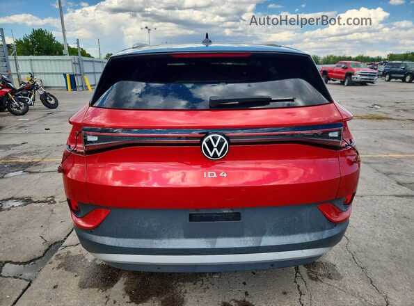 WVGUNPE2XNP044958 2022 VOLKSWAGEN ID.4 Red Rear view