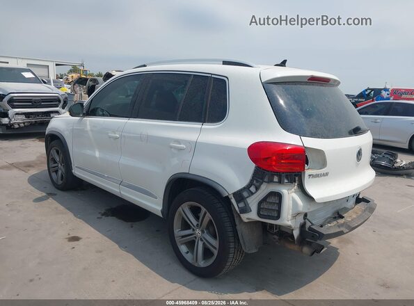 WVGUV7AX5HK018058 2017 VOLKSWAGEN TIGUAN White Հետևի ձախ