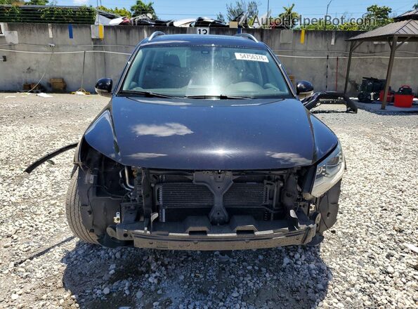 WVGUV7AX7HK023004 2017 VOLKSWAGEN TIGUAN Black Вид спереду