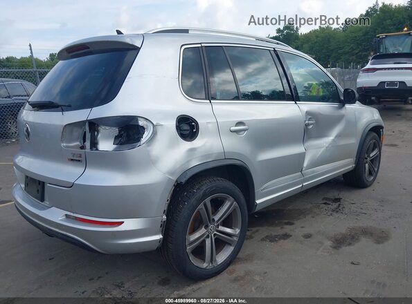 WVGUV7AX7HW507635 2017 VOLKSWAGEN TIGUAN Silver Tył prawy