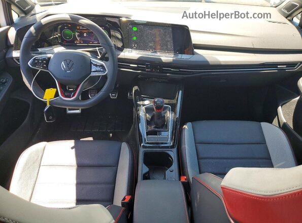 WVW2A7CD0RW233075 2024 VOLKSWAGEN GTI White Вид панелі приладів