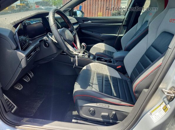 WVW2A7CD3RW200894 2024 VOLKSWAGEN GTI Silver Vista interior delantera